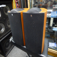 <p>Lovely bookshelf or stand-mount speakers with a contemporary style and fabulous sound.</p><p>Dual-concentric design gives a great sound stage with excellent separation.</p><p>Dark Apple finish.</p><br />